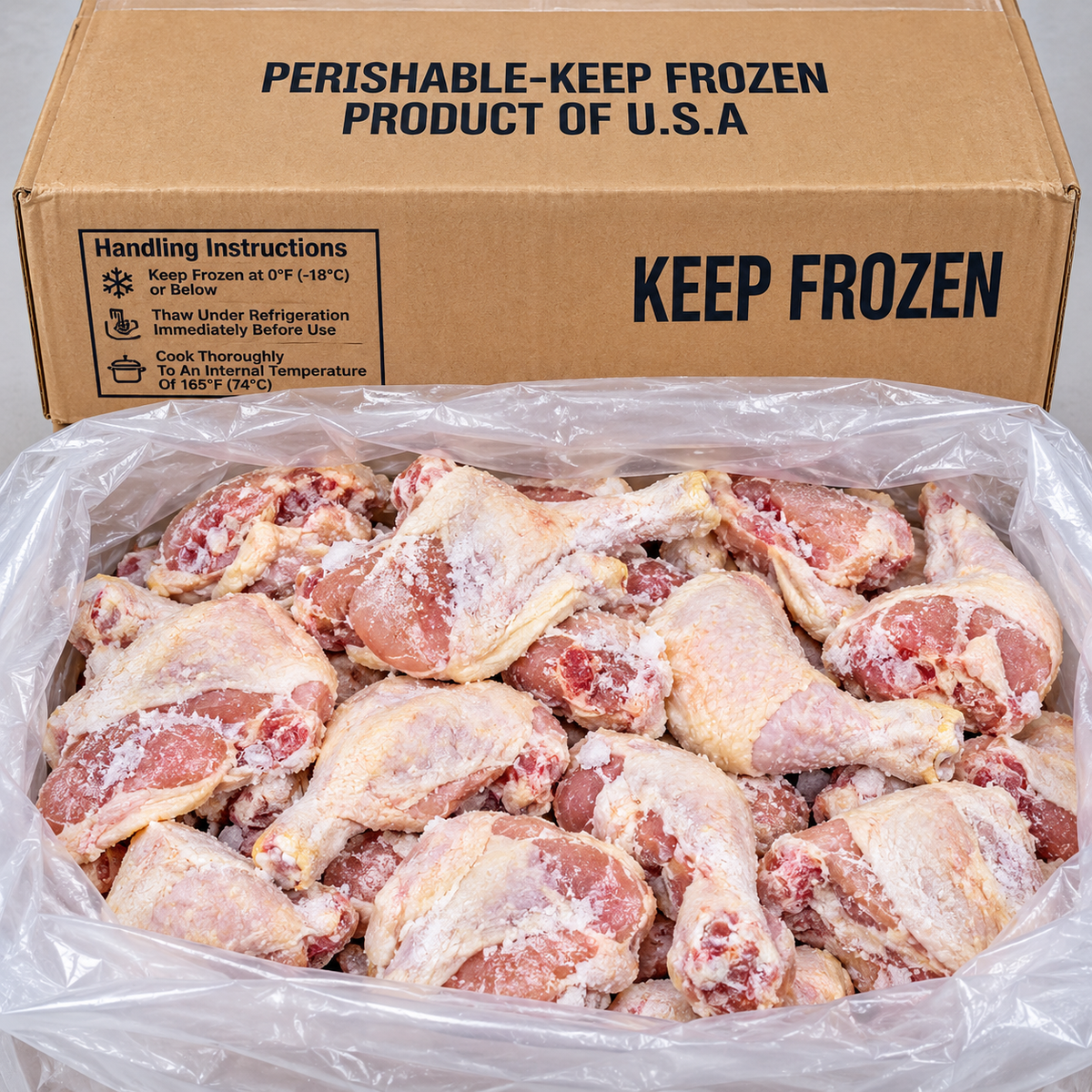 CAJA DE ENCUENTRO DE POLLO DE 15 KG A GRANEL
