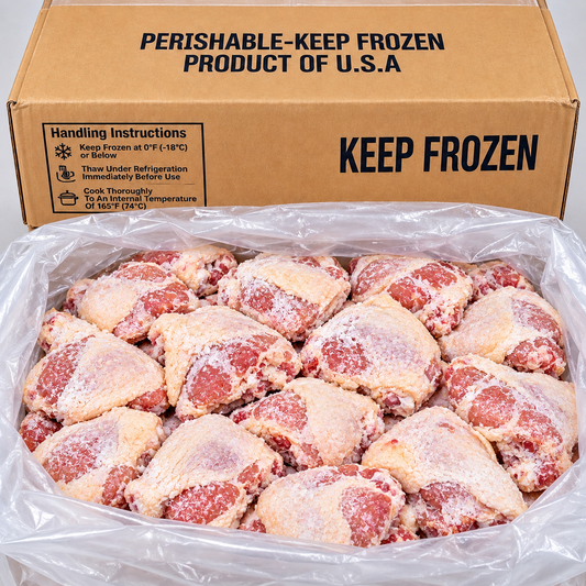 CAJA DE CADERA DE POLLO DE 15 KG A GRANEL