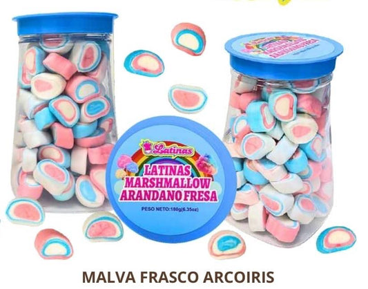 MALVAVISCOS FRASCO FLORES Y ARCOIRIS(180 GRAMOS)