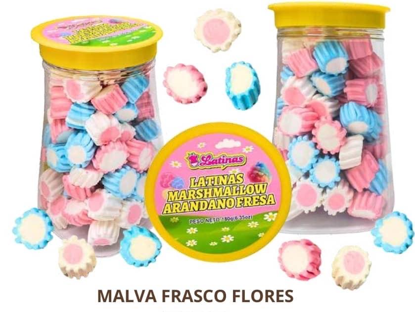 MALVAVISCOS FRASCO FLORES Y ARCOIRIS(180 GRAMOS)