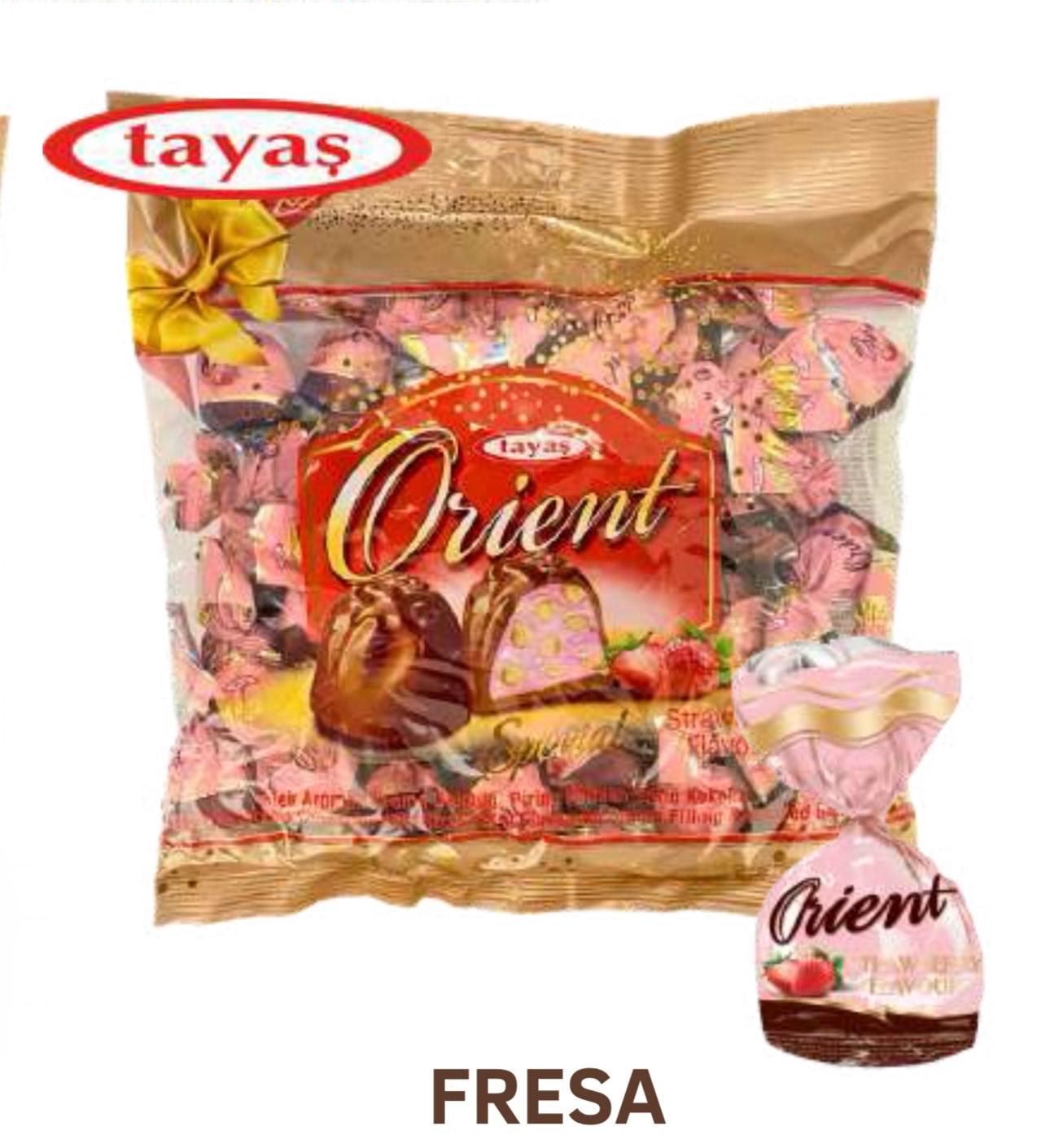 BOMBONES ORIENT(PAQUETES DE 500 GRAMOS)