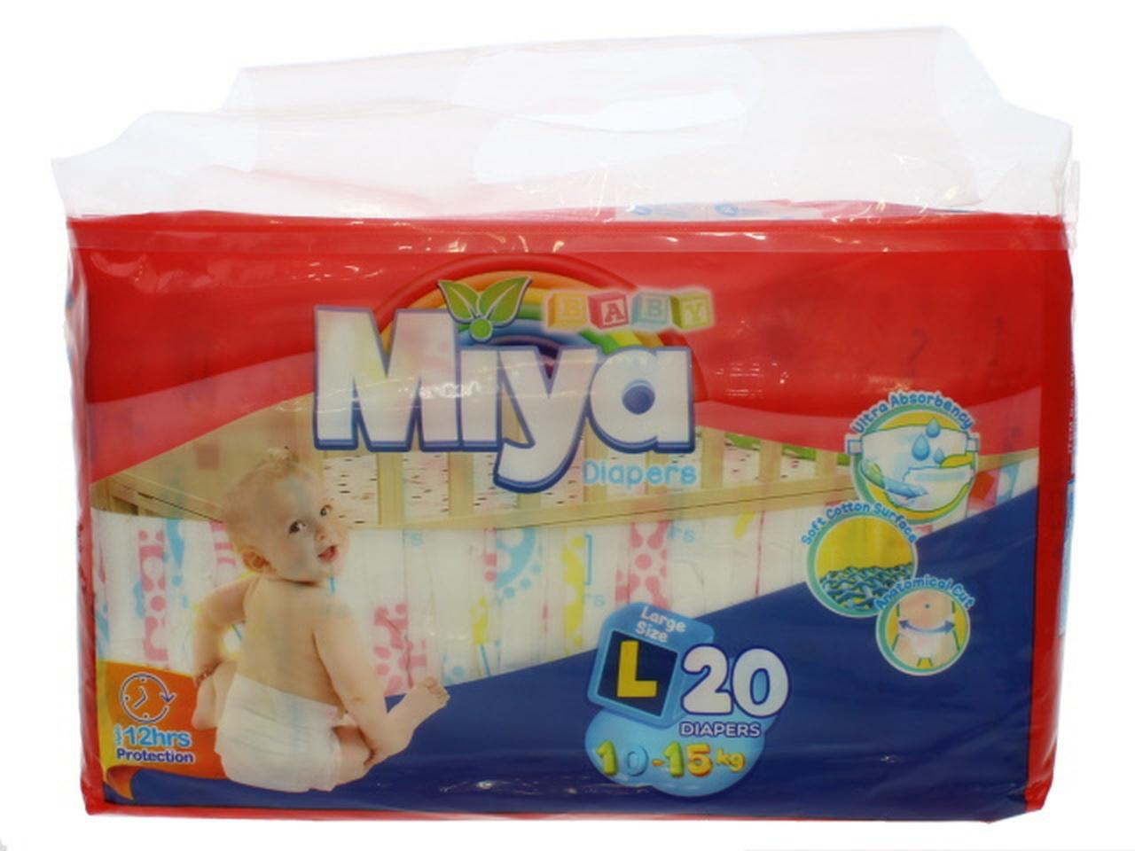 PAÑALES DESECHABLES MIYA-REF:100L