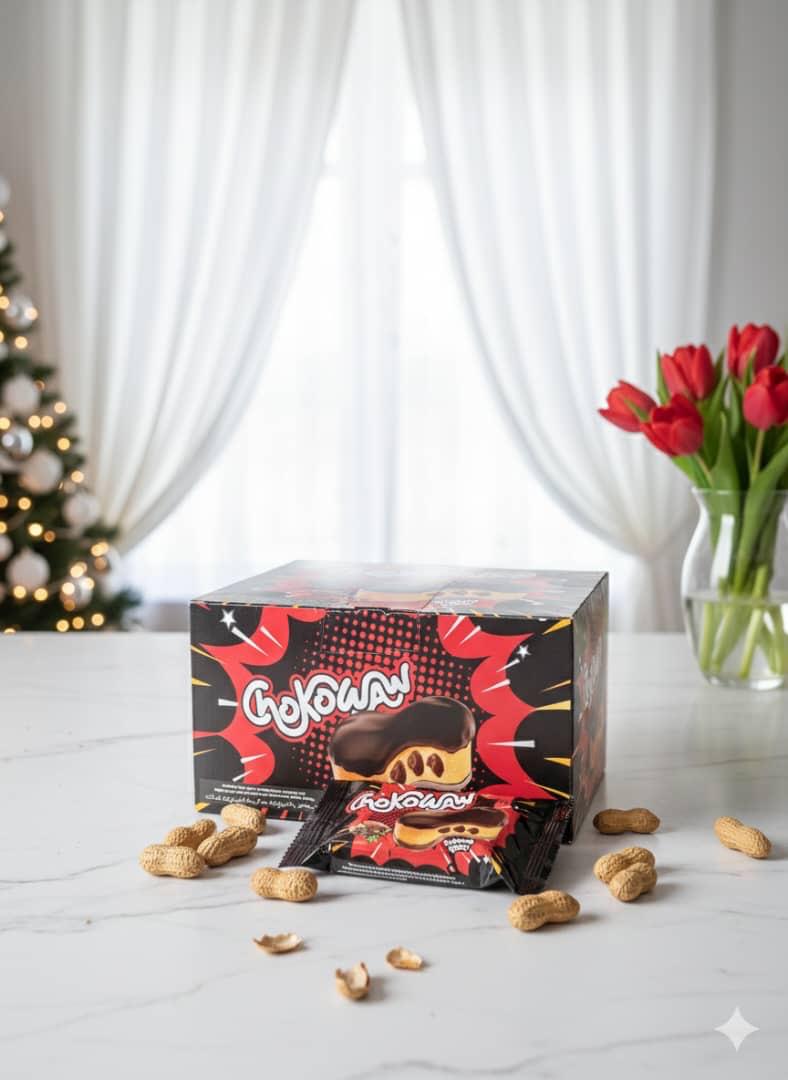 PANQUE CHOKOWAN DE CHOCOLATE Y MANI