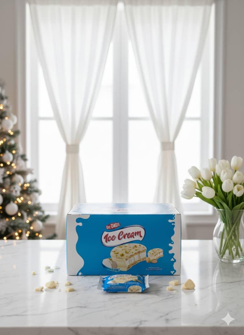 PANQUE ICE CREAM DE CHOCOLATE BLANCO CON PISTACHO