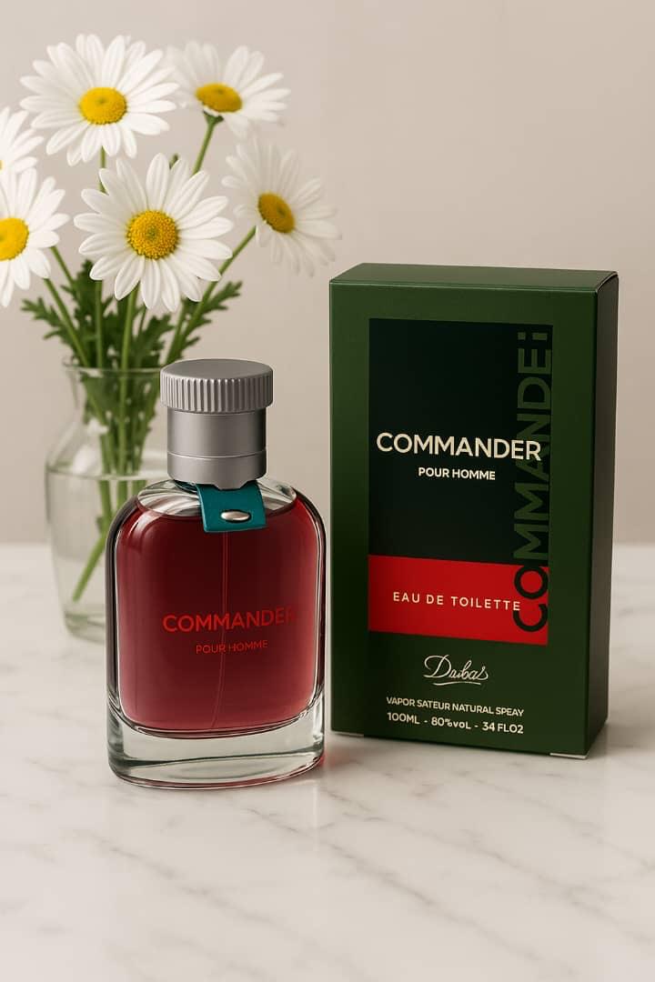 PERFUME DE HOMBRE COMMANDER(100 ML)