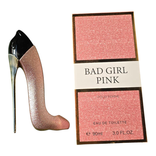 *PERFUME DE MUJER BAD GIRL PINK-90 ML