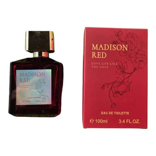 *PERFUME MADISON RED-100 ML