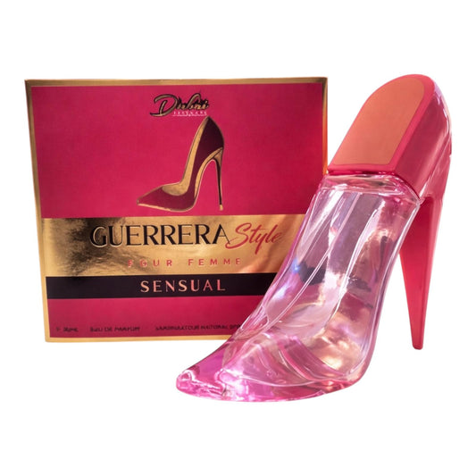 PERFUME DE MUJER GUERRERA STYLE ZAPATILLA ROSADA