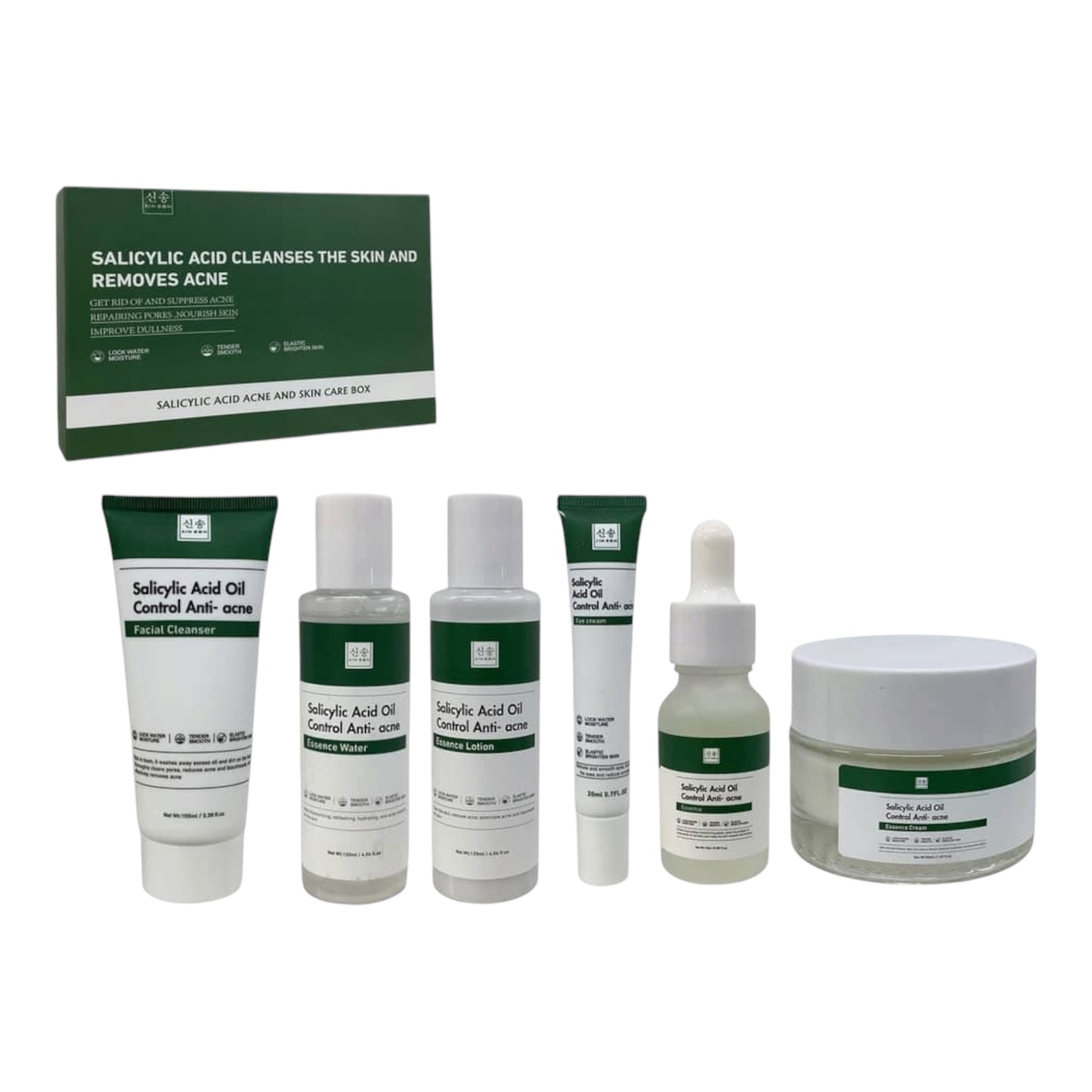 SET DE SKINCARE DE ACIDO SALICILICO-REF:1285