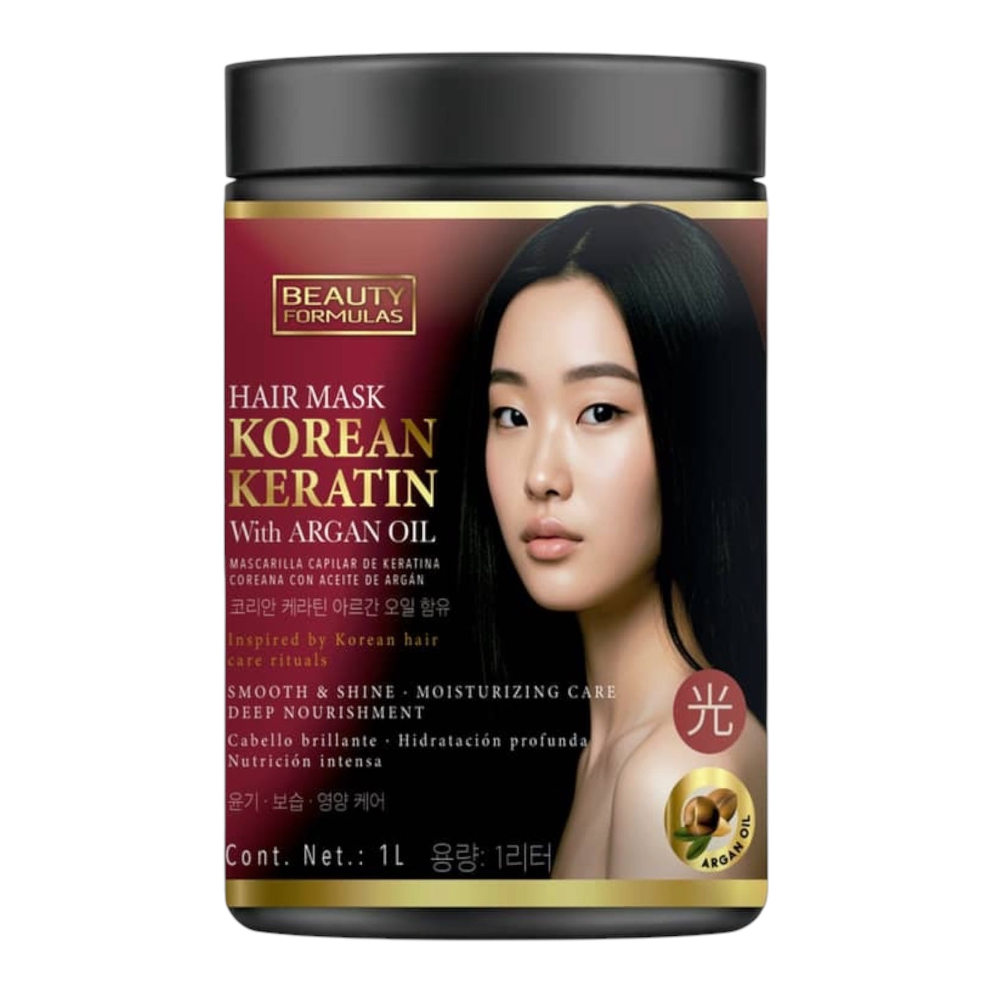 TRATAMIENTO CAPILAR DE QUERATINA JAPONESA Y COREANA-1 LITRO
