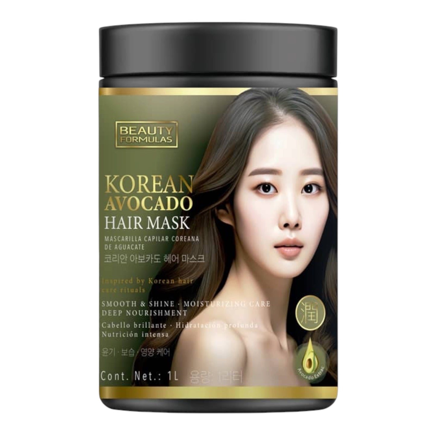 TRATAMIENTO CAPILAR DE QUERATINA JAPONESA Y COREANA-1 LITRO