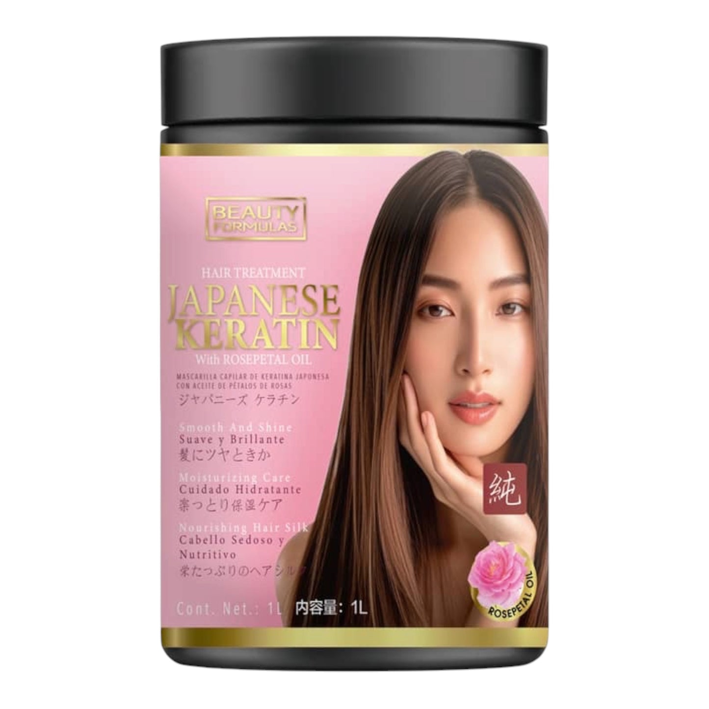 TRATAMIENTO CAPILAR DE QUERATINA JAPONESA Y COREANA-1 LITRO