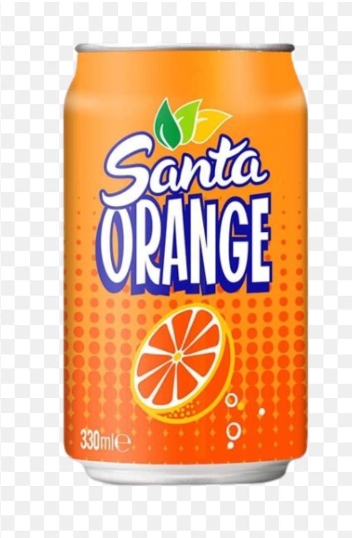 REFRESCO SANTA DE NARANJA-330 ML