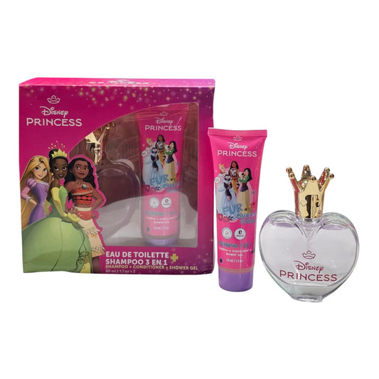 SET DE COLONIA Y CHAMPU 3 EN 1 DISNEY PRINCESS
