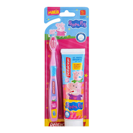 SET DE PASTA Y CEPILLO DENTAL INFANTIL PEPPA PIG