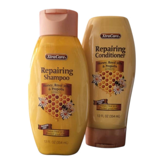 JUEGO DE CHAMPU Y ACONDICIONADOR REPARADOR DE MIEL-354 ML