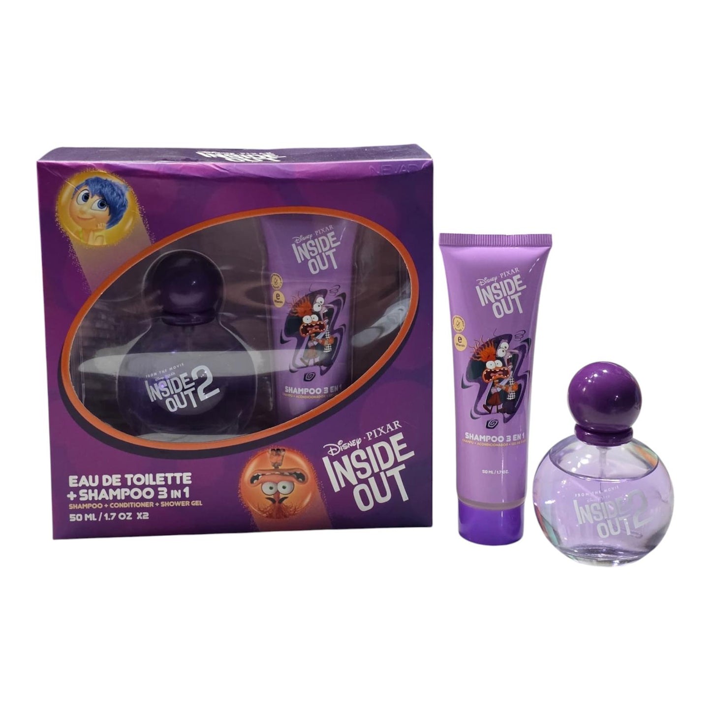 SET DE COLONIA Y CHAMPU 3 EN 1 INSIDE OUT