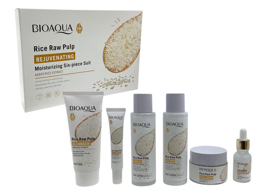 SET DE SKINCARE DE PULPA DE ARROZ-REF:5966