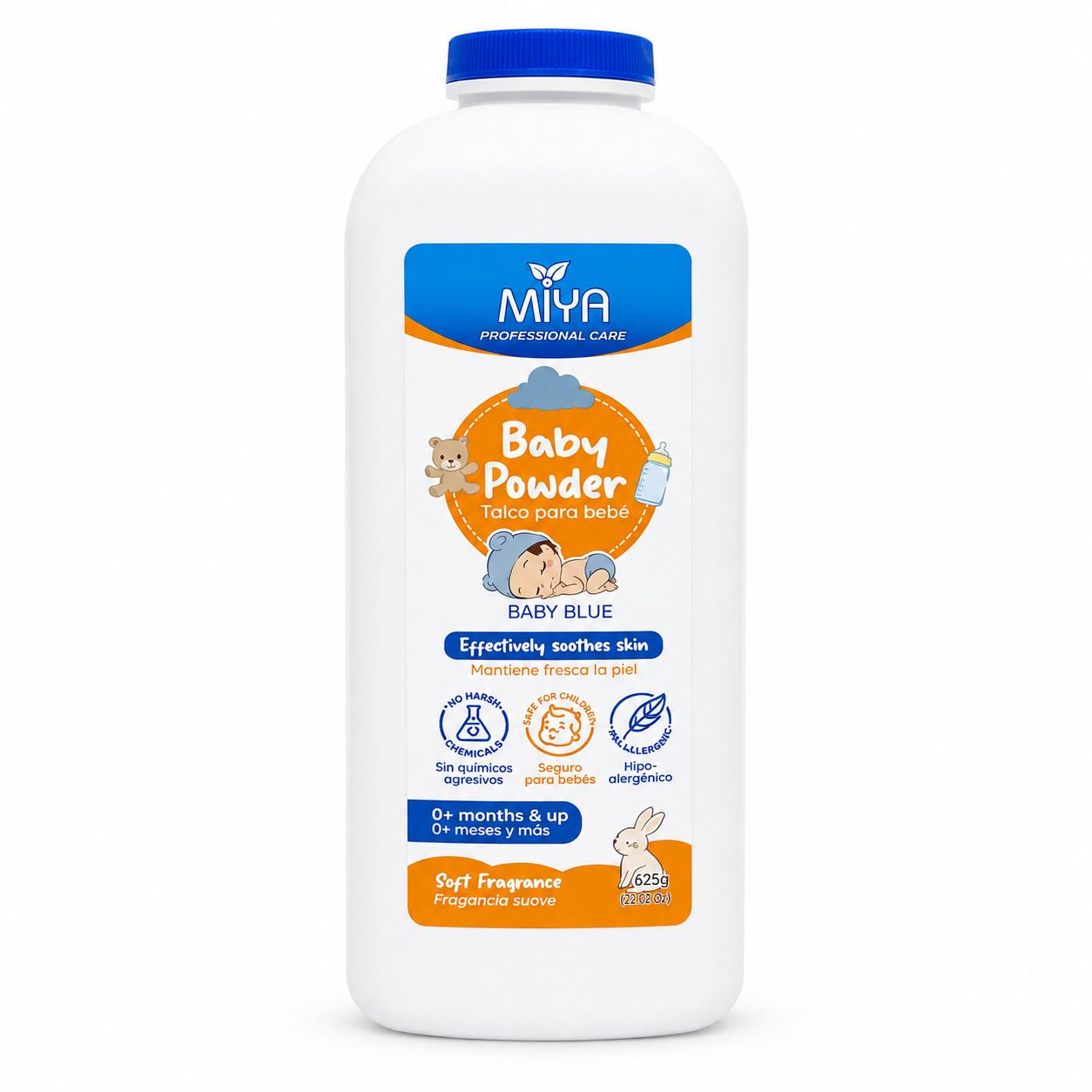 TALCO MIYA PARA BEBE-REF: 5558 (625 GRAMOS)
