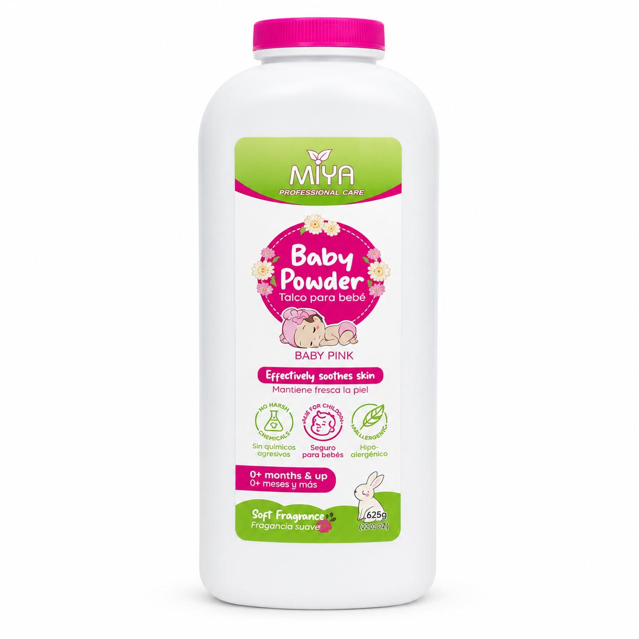 TALCO MIYA PARA BEBE-REF: 5558 (625 GRAMOS)