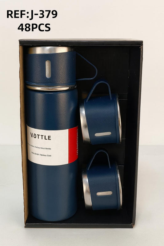 TERMOS METALICO CON JARRITAS-REF:J 379