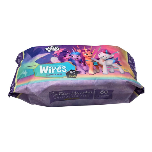TOALLITAS HUMEDAS MY LITLE PONY-80 UNIDADES