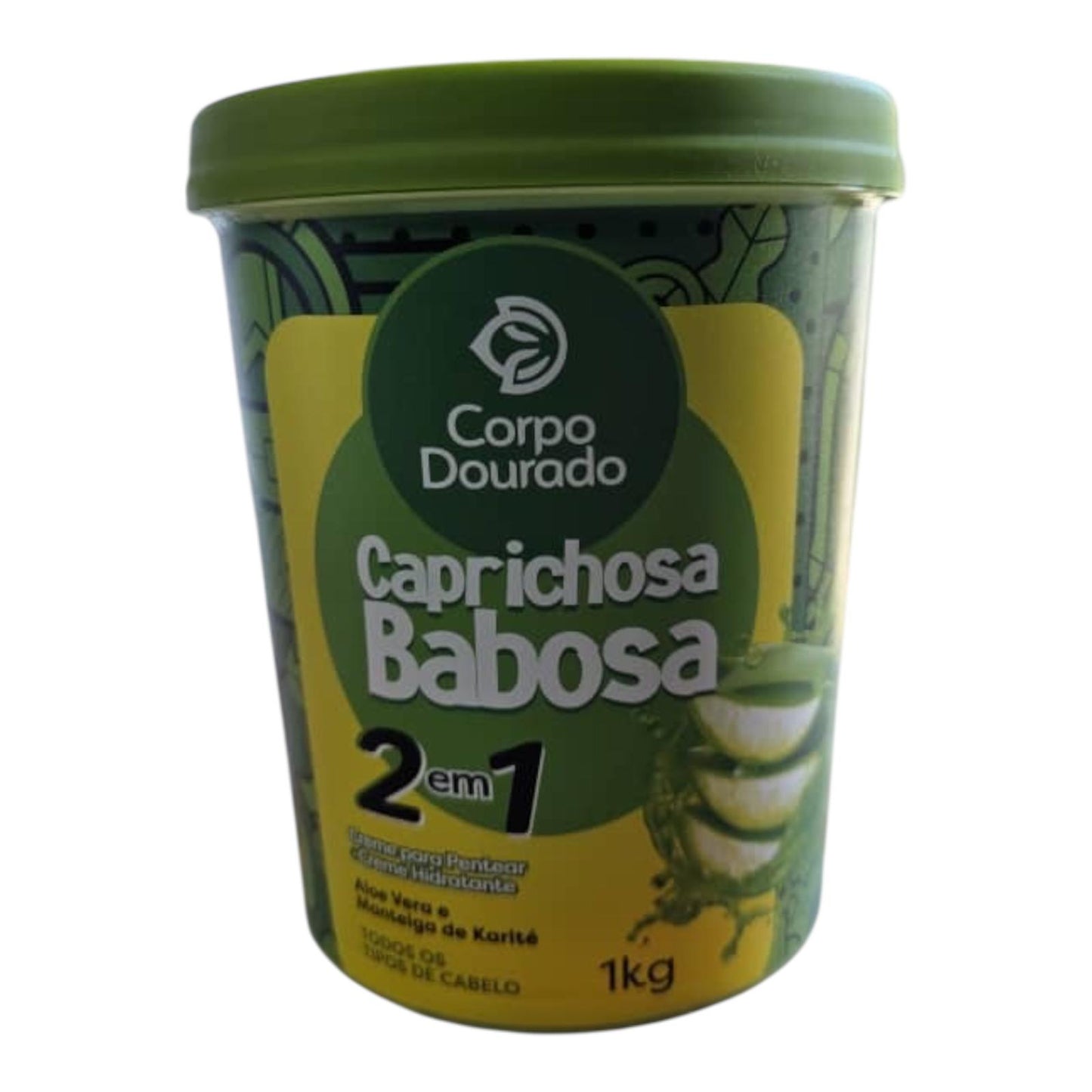 CREMA PARA PEINAR HIDRATANTE CON ALOE VERA Y MANTECA DE KARITE-1 KG