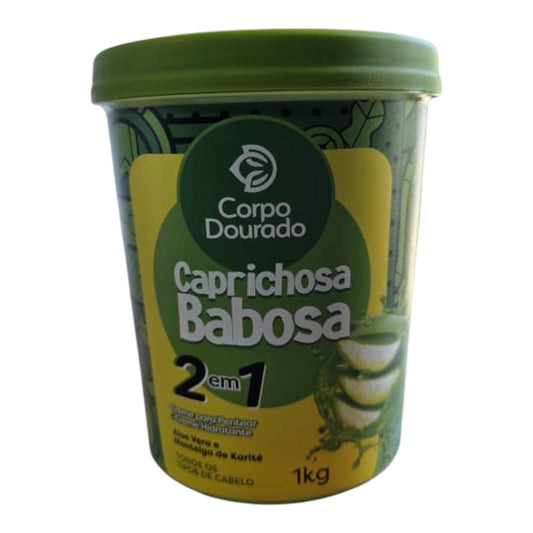 CREMA PARA PEINAR HIDRATANTE CON ALOE VERA Y MANTECA DE KARITE-1 KG