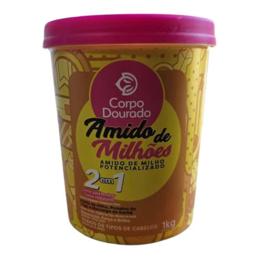 CREMA PARA PEINAR HIDRATANTE CON ALMIDON DE MAIZ-1 KG