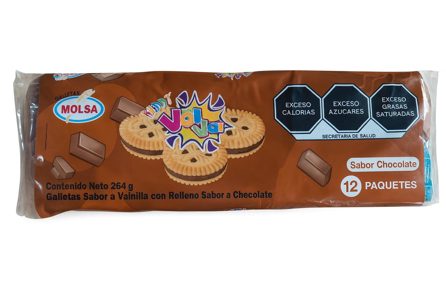 GALLETAS DULCES VAIVAI(12 PAQUETICOS)