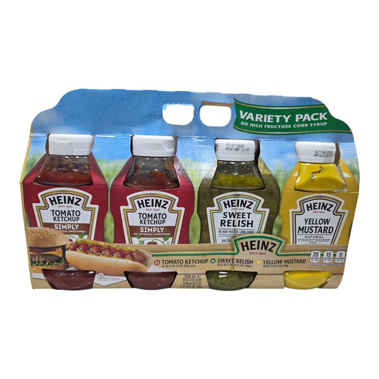 HEINZ PAQUETE DE 4(1LB CADA UNO)PARA PICNIC