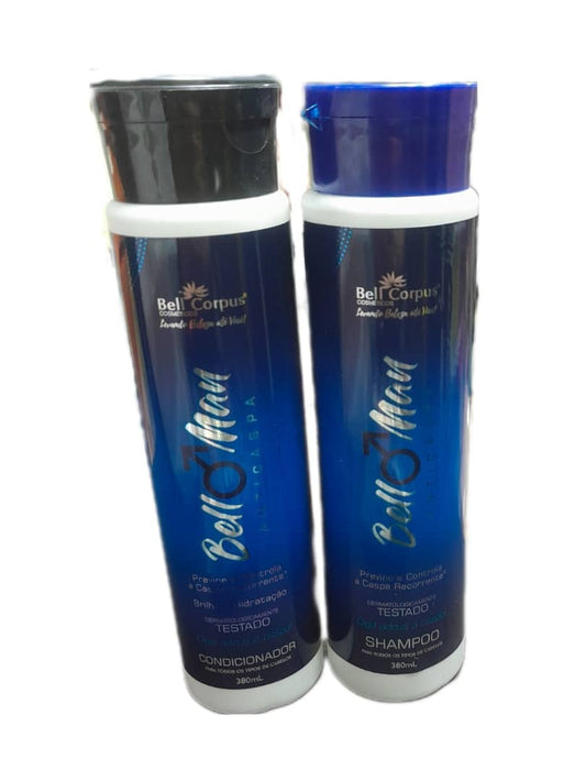 SET DE CHAMPU ANTICASPA DE HOMBRE (380ML)-REF5738/5739