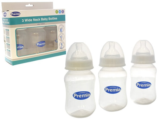 SET DE 3 BIBERONES (250ML)-REF 0319