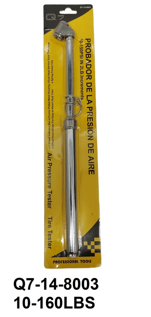 MEDIDOR DE AIRE PARA LLANTAS/160 LB-CODIGO:1002010
