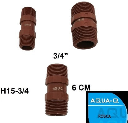 NIPLE 3/4-ROSC-PVC