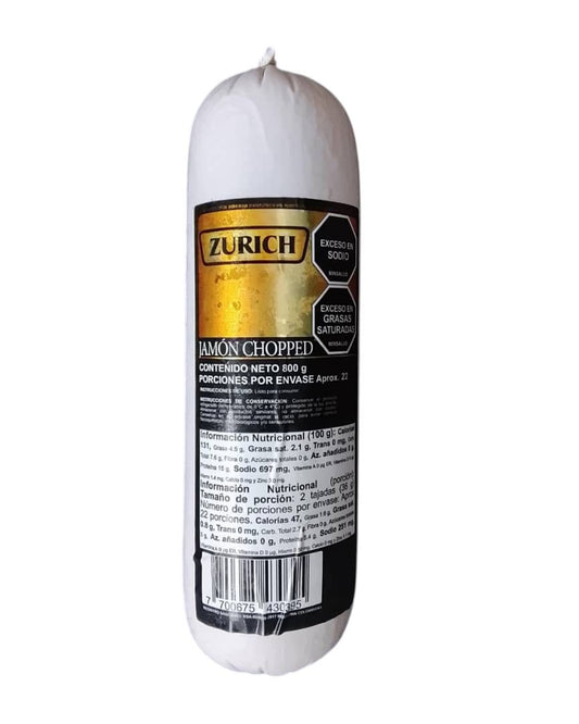 JAMON CHOOPED(MEDIO PICANTE) 900 GRAMOS