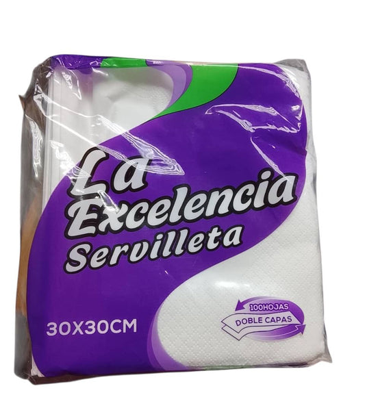 SERVILLETA LA EXCELENCIA DE 100 HOJAS