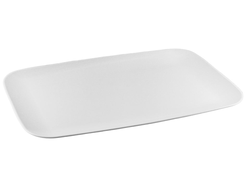 BANDEJA PLASTICA BLANCA