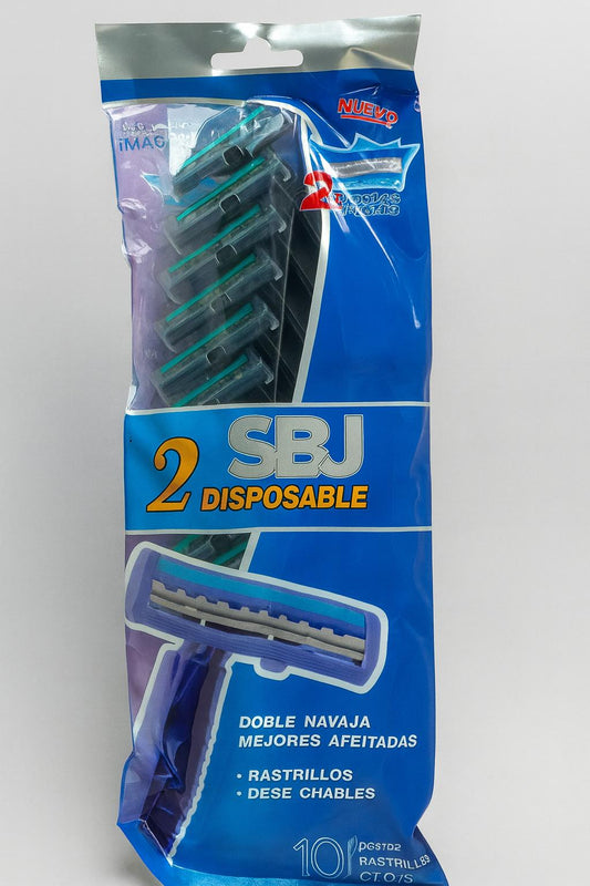 CUCHILLAS DE AFEITAR-PAQUETE DE 10